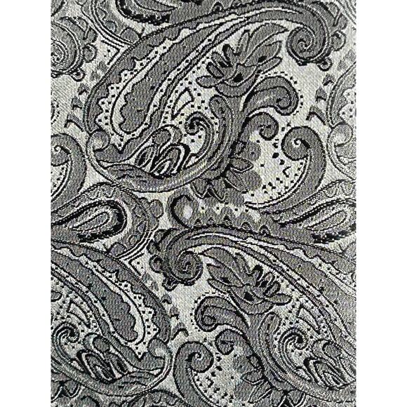 Scully Men's Range wear gray paisley and black western vest size xxl - Picture 3 of 7